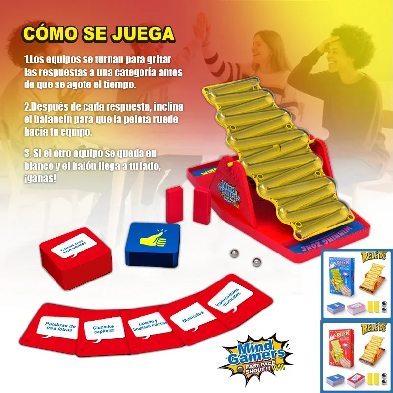 ألعاب لوحية للحفلات العائلية لعبة أطفال إمالة ن صرخة هزة ستيلت مجلس رقعة الشطرنج متعددة اللاعبين لعبة الرد التفاعلية لسطح المكتب #1