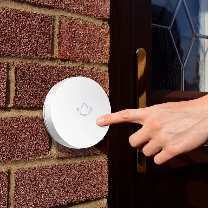 

Smart Wireless Doorbell For Home Self-Powered Doorbell Built-In 36 Ringtones No-Battery Long-Distance Reception Jingle Bell