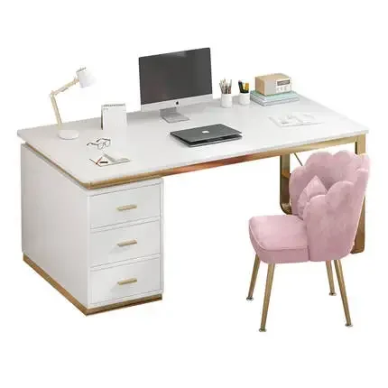 Chaise de bureau simple pour la maison, bureau d'ordinateur pour chambre à coucher, bureau d'écriture pour étudiants, nouveau style