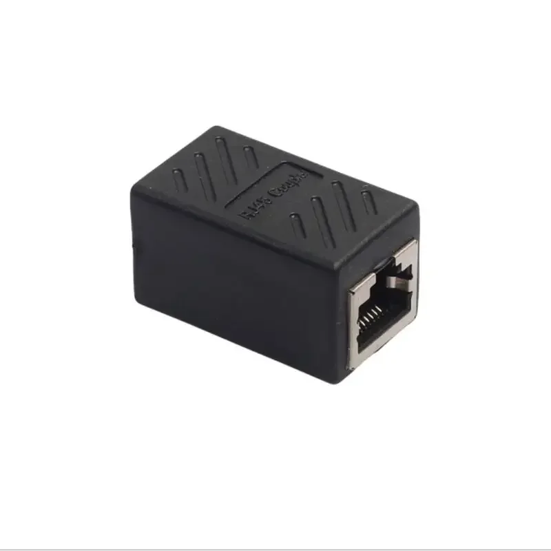 Adaptador extensor RJ45 interfaz Gigabit conector de red hembra a hembra conector RJ45 extensor de red Ethernet Kabel