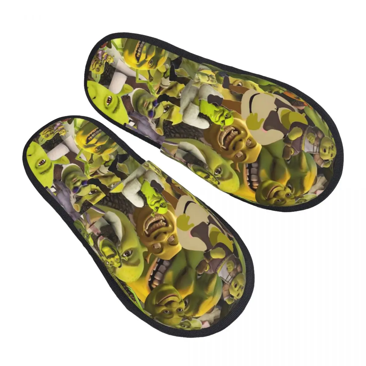 

Женские удобные теплые тапочки из пены с эффектом памяти S-shreks, домашние тапочки с забавными героями мультфильмов