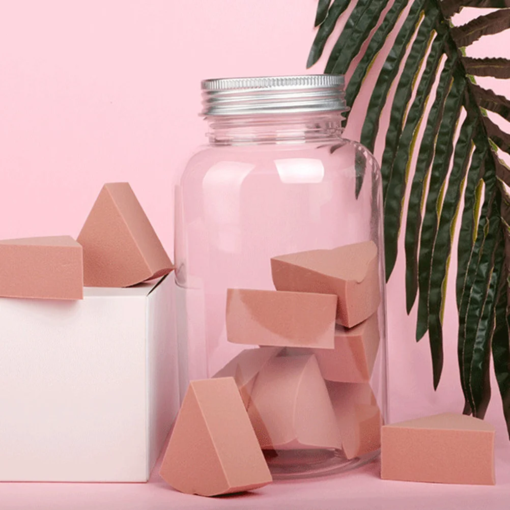 12pcs Makeup Sponge Puff Wet Dry Use Foundation Blush Highlighter Hydrophilic Tool For Face Makeup