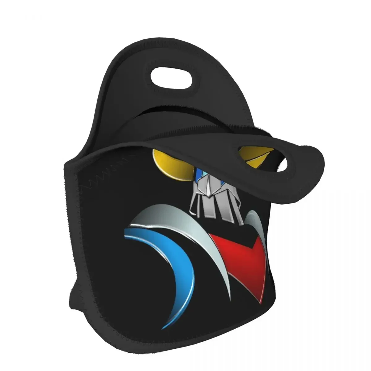 Goldorak Grendizer-Boîte à Lunch Portable en Néoprène, Glacière Thermique Isolée, Robot OVNI Goldrake, Sac à Déjeuner pour Enfants d'Écoliers