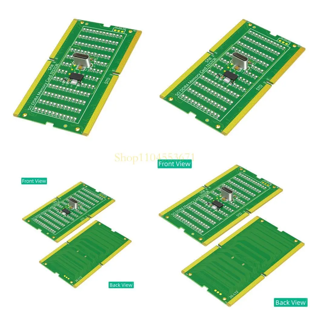 Best Seller Industrial DDR4 Slot Tester With Gold Connectors DDR4 Slot Diagnostic Tool