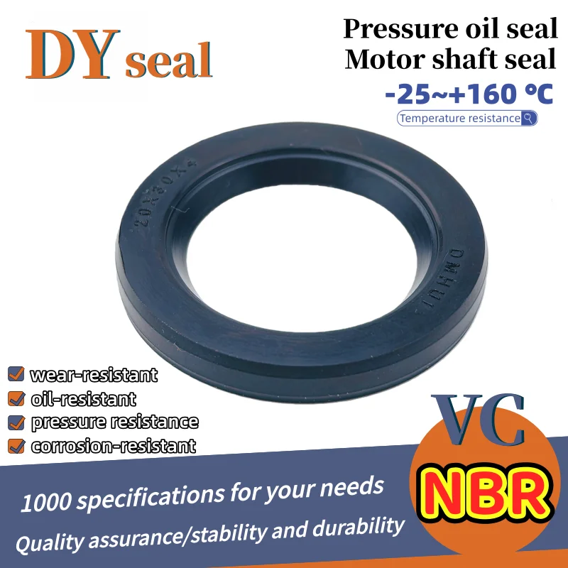 

Уплотнение вала VC NBR 20*30*4 мм, гидравлическое, для насосов высокого давления, резиновое, для спецтехники