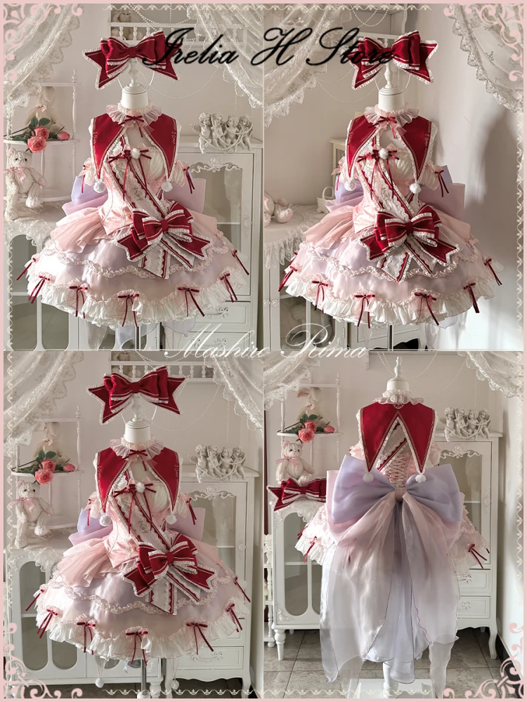 إيريليا هو شوجو شارا! أزياء ماشيرو ريما التأثيرية للنساء فساتين لوليتا كلوون دروب فانارت للسيدات