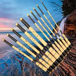 Ultralight Telescopic Fishing Rod Carbon Fiber Stream Lake Hand Pole Carp Feeder Portable Fishing Rods Tackle