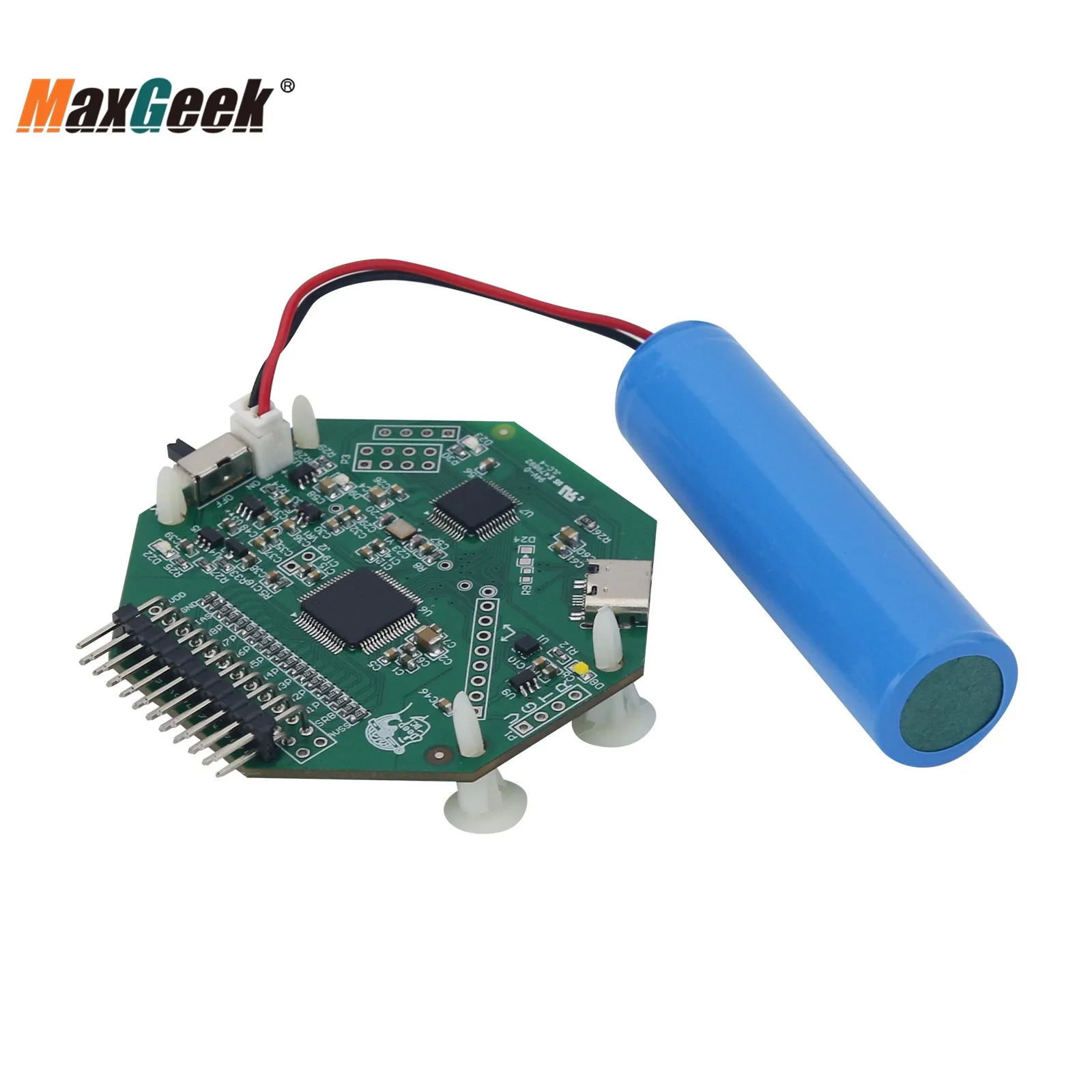 Maxgeek 8-Channel DeepBCI Brain Computer Interface Bioelectric Acquisition Board Enhanced OpenBCI Development Board