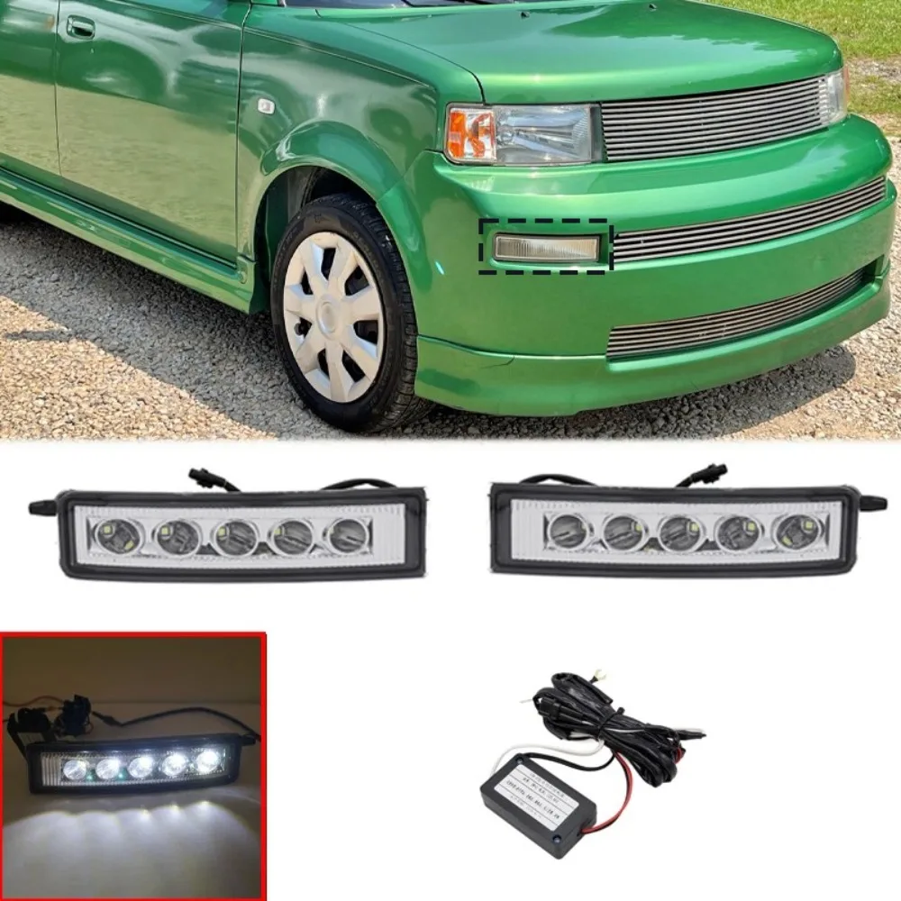 

For 2003-2007 Scion XB LED Front Fog Lights Kit w/Switch Driver & Passenger Side