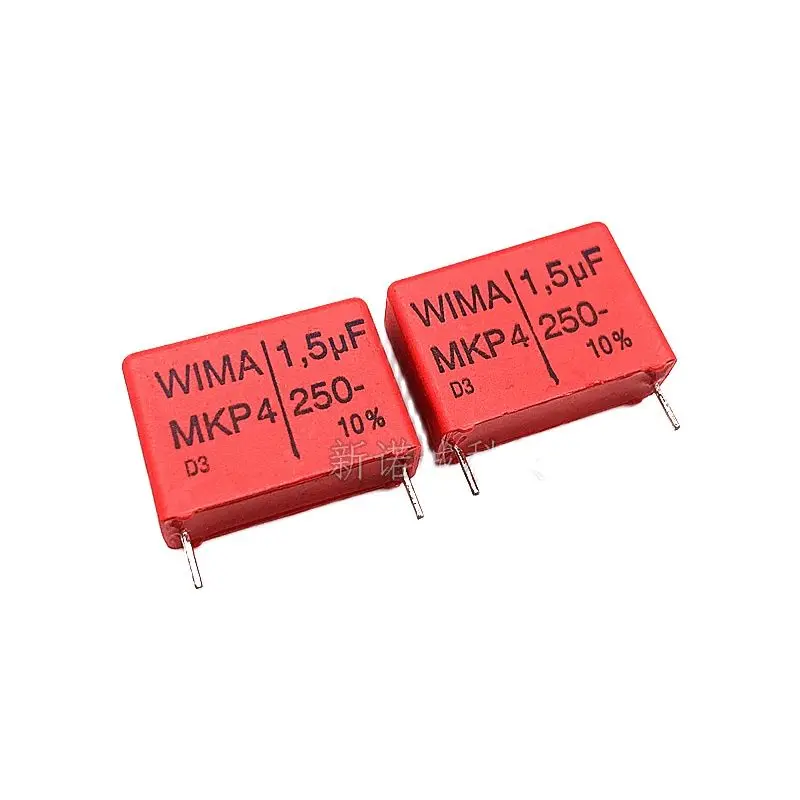 

10 шт./WIMA 250V 155 1,5 UF 250V 1U5 MKP4 расстояние ступни 22.5 фотоэлементов