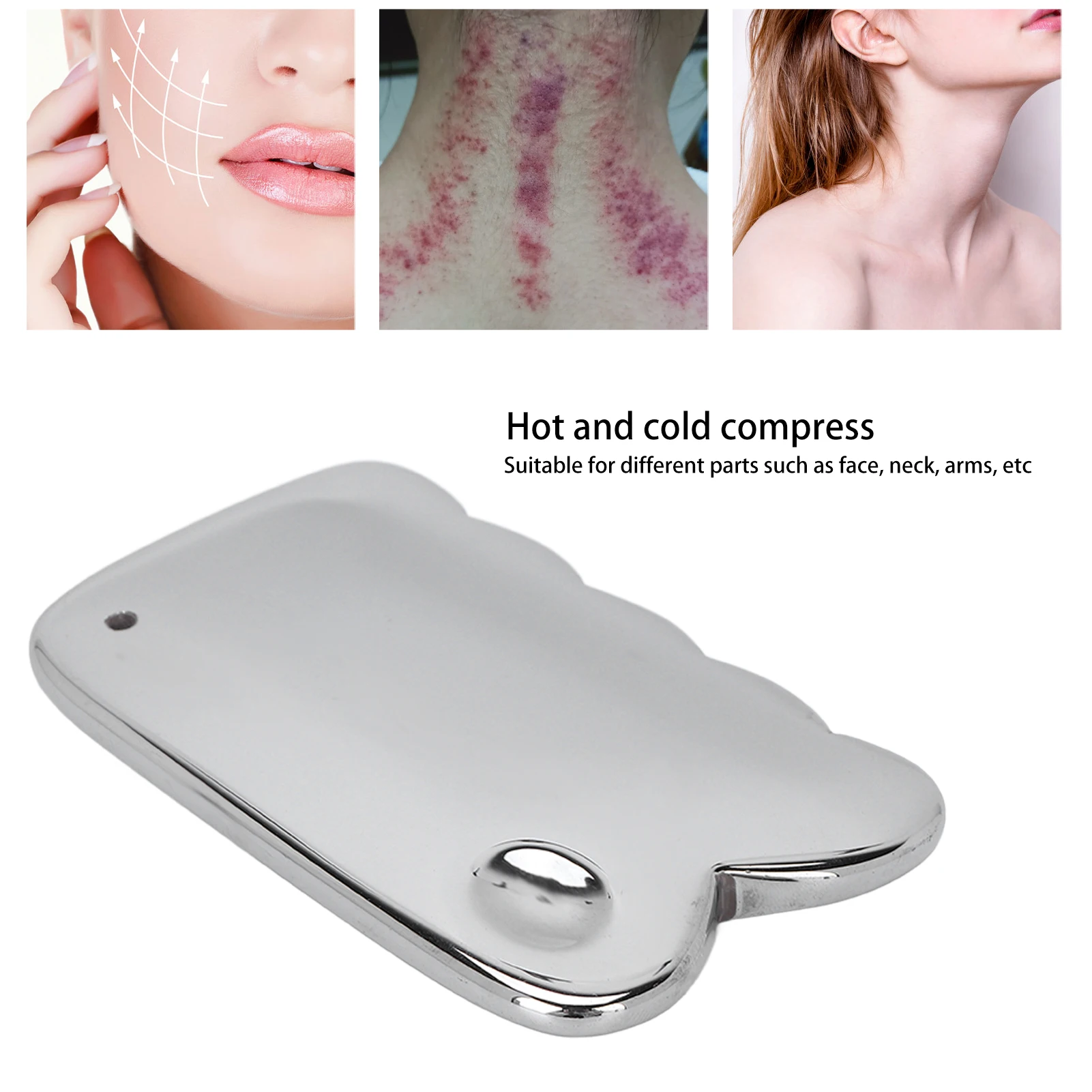 

Body Scraping Tool Terahertz Scraping Board Facial Skin Firming Pain Relief Arms Legs Massage Therapy Gua Sha Tool