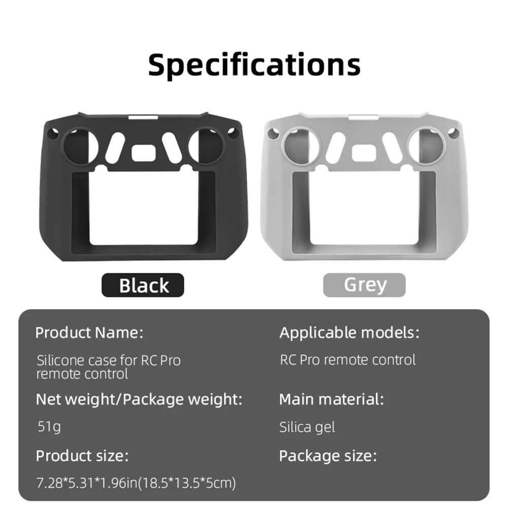 Силиконовый чехол для пульта дистанционного управления DJI RC Pro