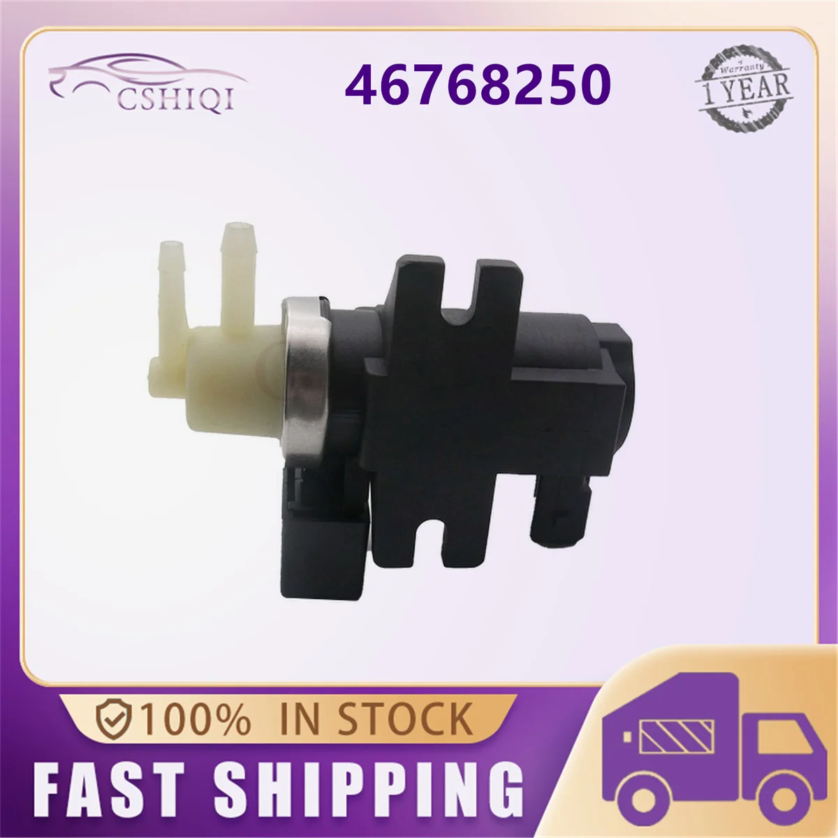 46768250 Turbo Boost Pressure Solenoid Valve 97001298 25183170 For Alfa 156 166 Fiat Marea Stilo Lancia Lybra SW Auto Parts