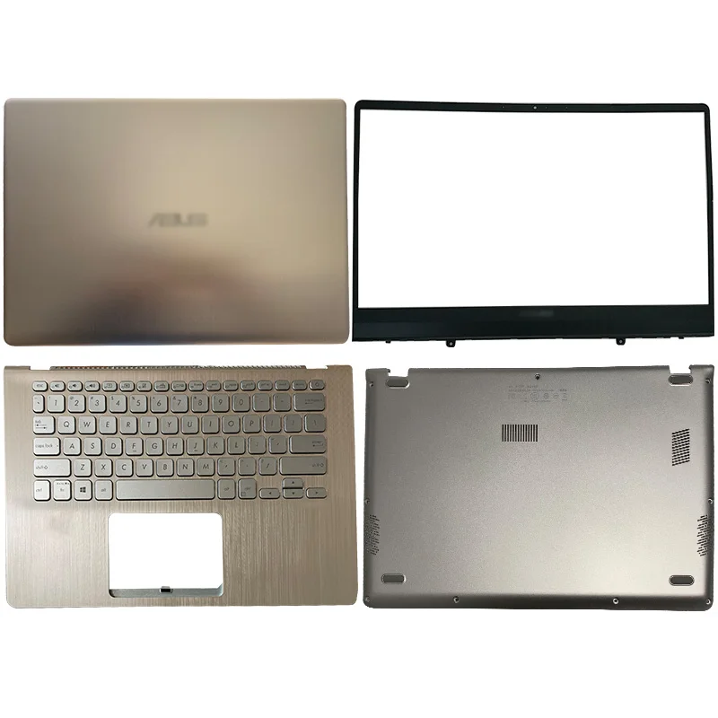 Gold For ASUS VIVOBOOK S14 S4300 S4300U S4300UN S4300F X430 X430U A403F Laptop LCD Back Cover/Front Bezel/Palmrest/Bottom Case