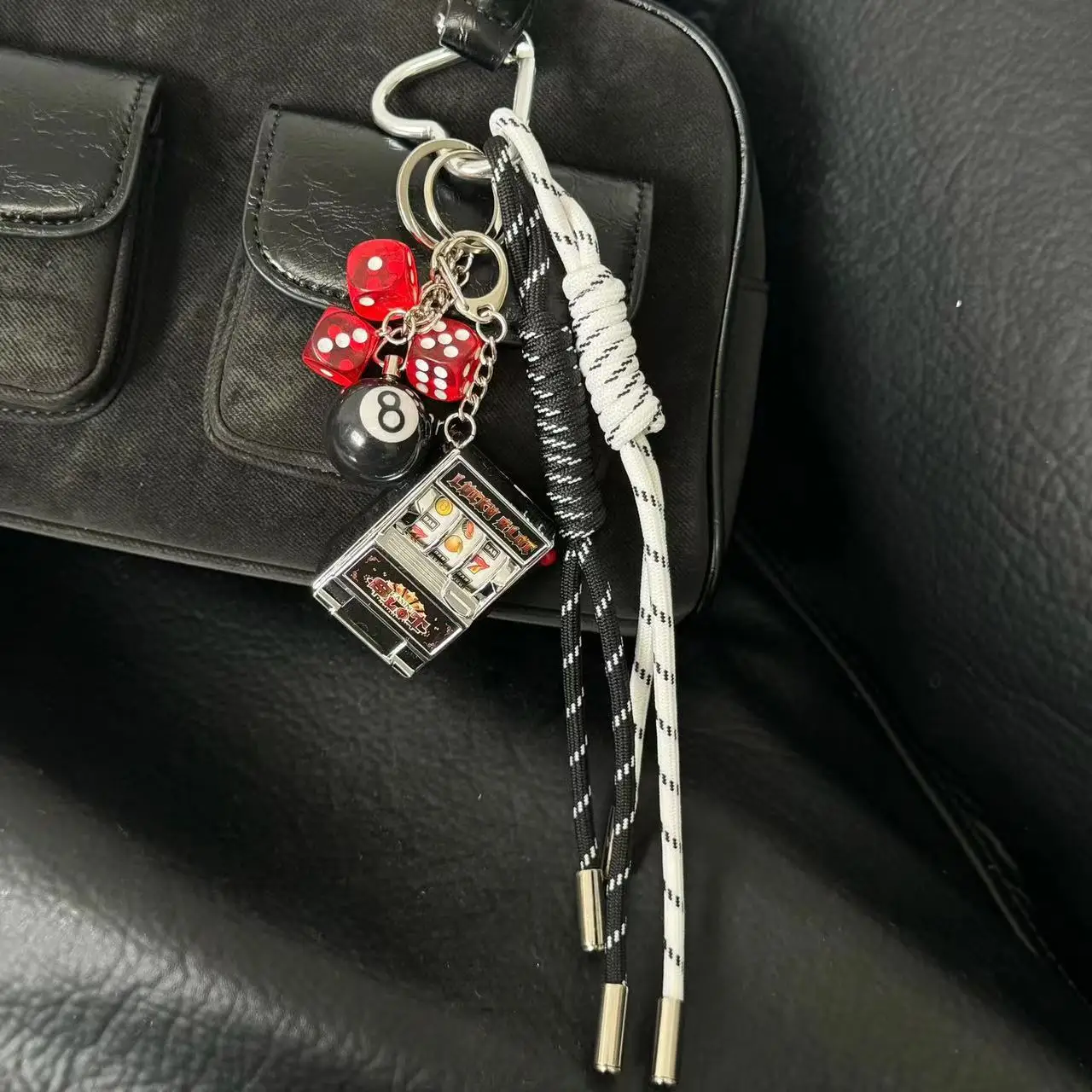 New Complicated Bag Charms Braid Rope Pendant Versatile Bag Pendants Hanging Ropes for Bag Key Handbags Charms Accessories 