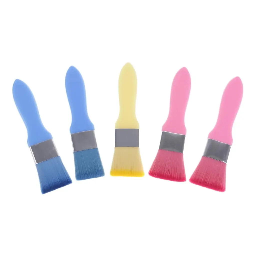 머드 마스크 어플리케이터 브러쉬 부드러운 합성 페이스 마스크 브러쉬 메이크업 브러쉬 세트 스킨케어 및 스파 페이셜 마스크 적용용