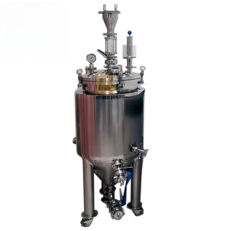Homebrew Stainless Jacketed 1BBL Homebrew Beer Fermenter Unitank For Efficient Beer Fermentation Homebrew Fermenter Unitank