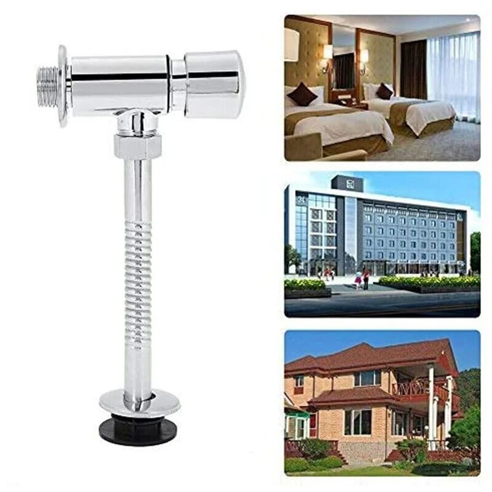 1 MPa DN15 To 20mm Flush Valve Toilet Self-closing Delay Toilets Bathroom Hardware Manual Pressure Flush Washer