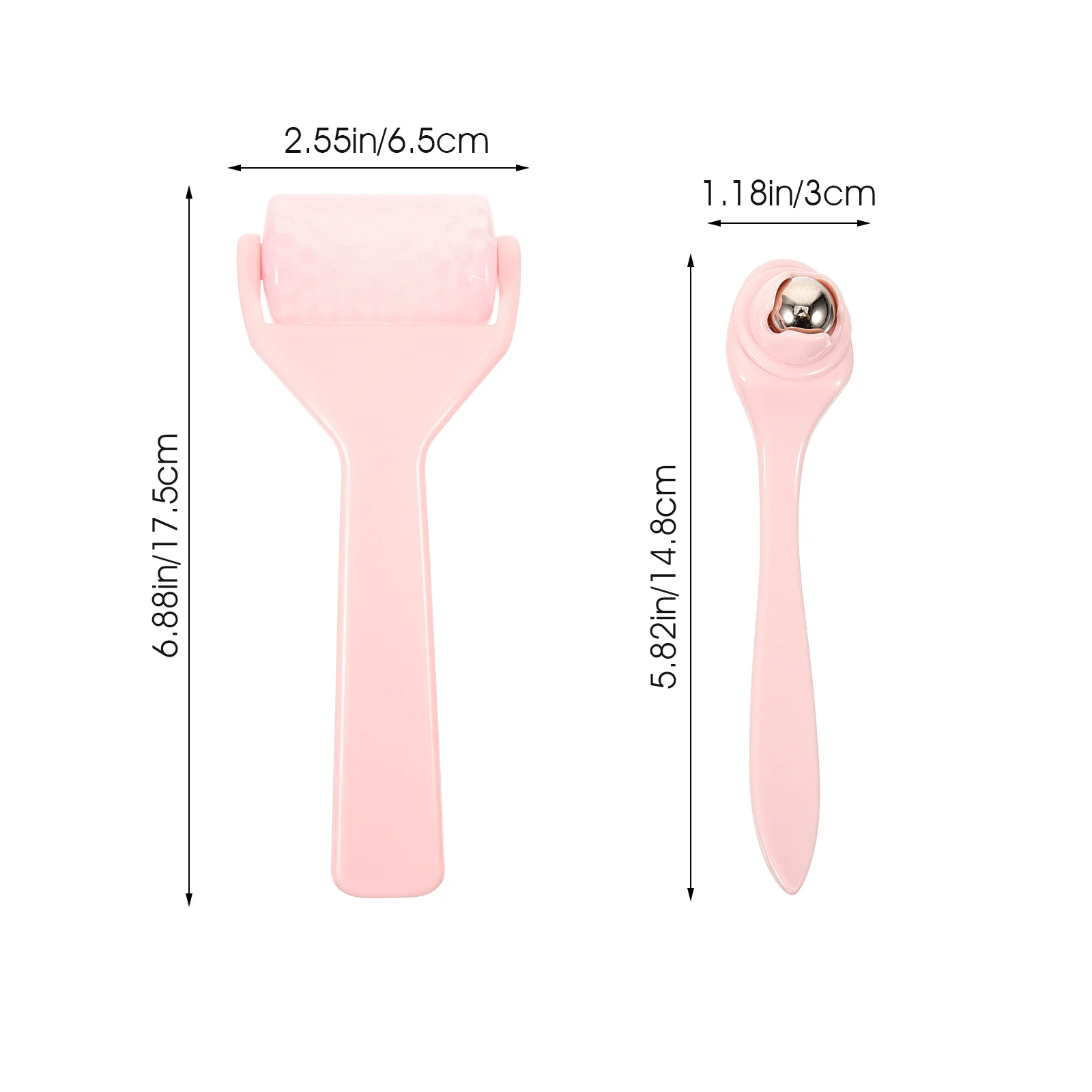 1 Zestaw Masażer do Twarzy z Kulą Rolującą, Kompaktowy, Przenośny, Mini Rozmiar, dla Kobiet, do Użytku w Podróży