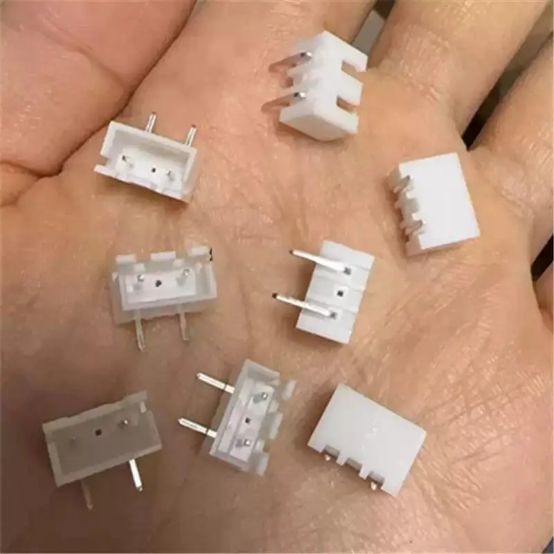 100PCS XH-3A2 3P Pin Header 1 Pin Missing in the Middle 1 Blank Pin 2–3P 2.54mm Pitch Straight Pin/Right-Angle Pin Header