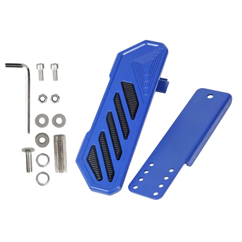 

Car Brake Pedal Left Side Footrest Kick Panel For Gladiator JT Anti-Slip For Jeep Wrangler JL JLU 4XE 2018-2022-N31R