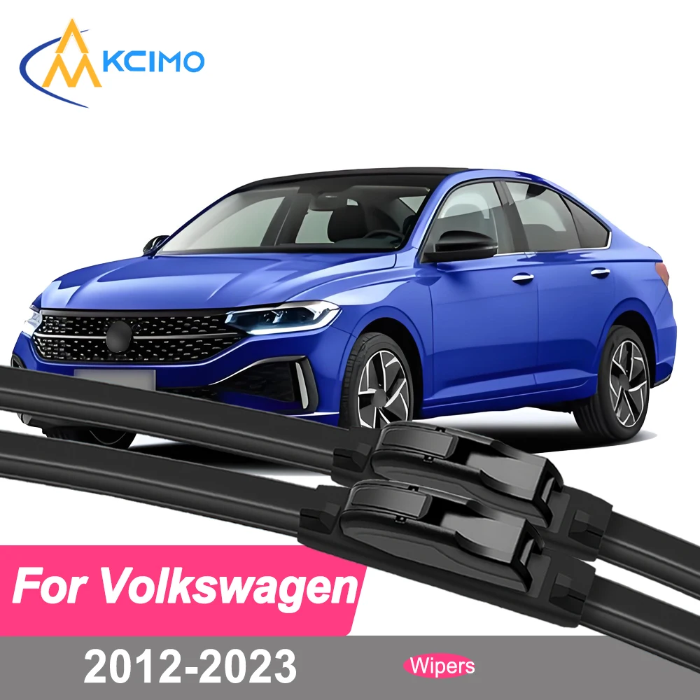 

Premium Rubber Durable Silent Windshield Wiper Blades 2pcs for Volkswagen Lavida 18 2012-2023 Front Wiper Blades Set