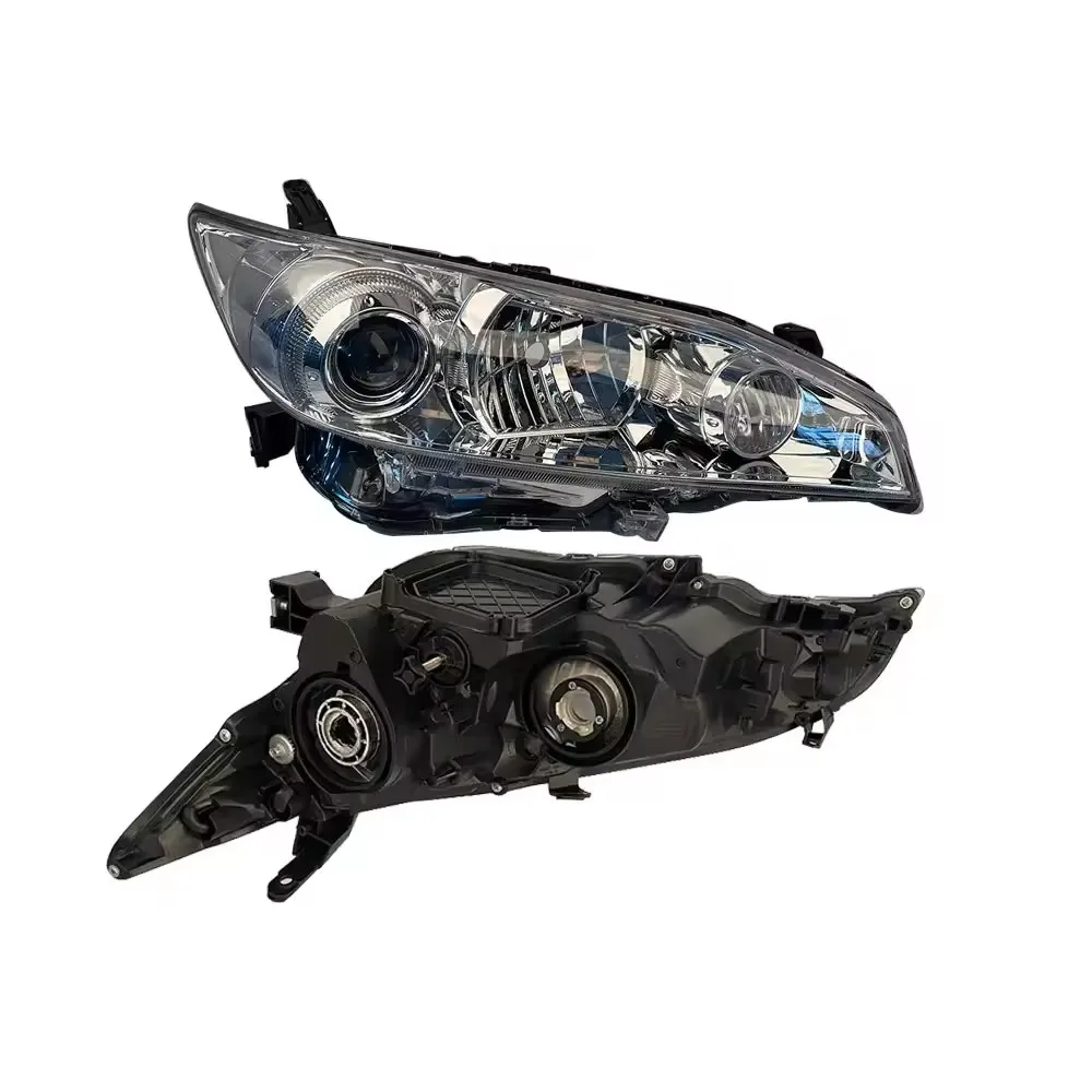 A Pair Headlights For Toyota Wish  AE20 ZGE20W 81185-68080 2009 to 2012 Lens Head Lamp