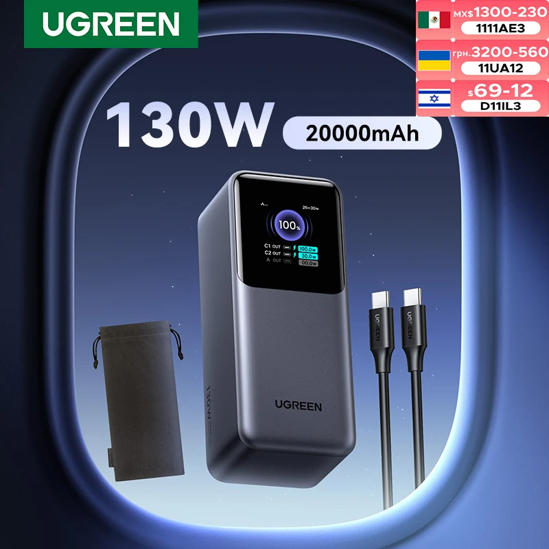 UGREEN  Nexode 130W 20000mAh
