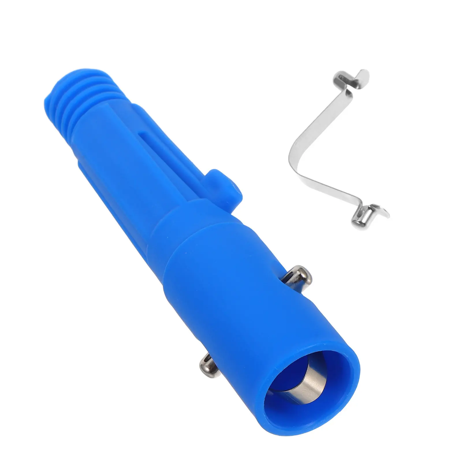 1Set Mop Pole Threaded Tip Replacement Aluminum Extension Pole Connector for Telescopic Handles Duster Broom Rods Ergonomic Grip