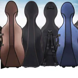 Individual Size 4/4 3/4 1/2 1/4 Cello Case Backpack professional cello Bag Shoulder Thicken Lightweight