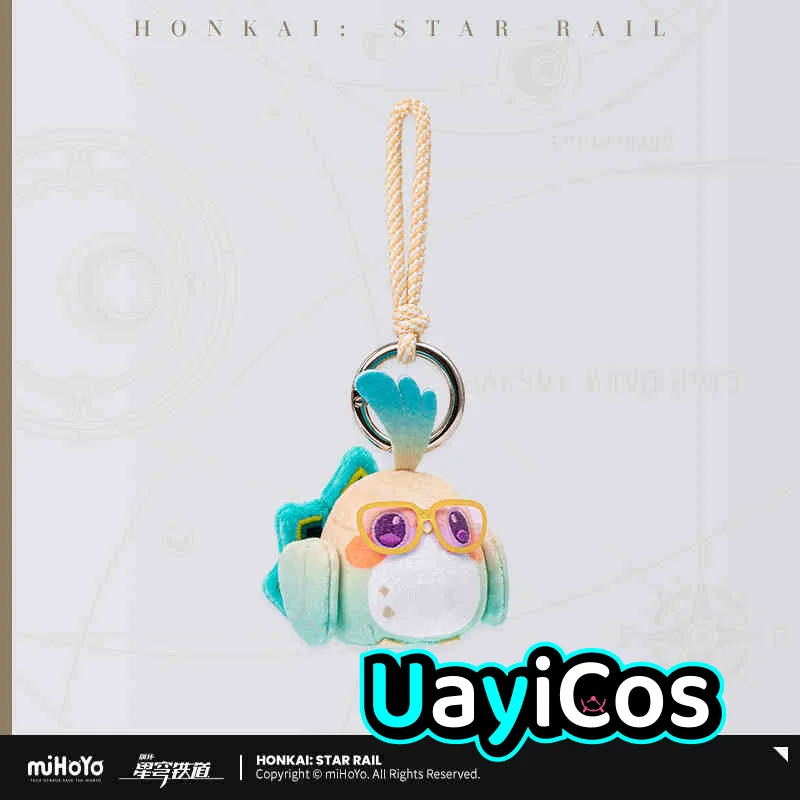 MiHoYo Official Honkai Star Rail Aventurine Black Swan Robin Jimi Plushies Plush Clothes Doll Keychain Pendant Bag Anime Toy Kid