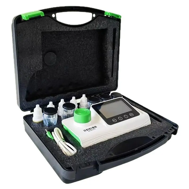 Smart 3-in-1 Water Tester for PH Ammonia Nitrite | Fast Aquaculture Pond Fish Tank Test Kit Portable for Farmers