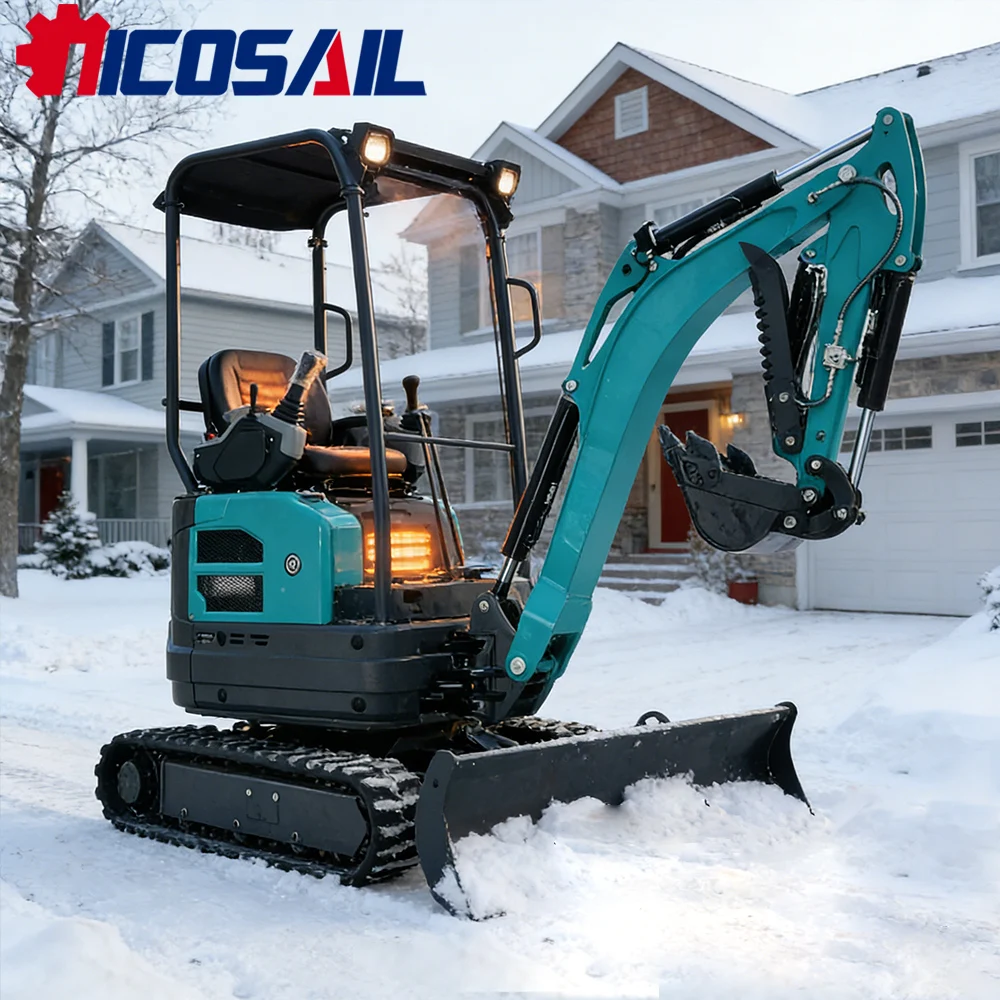 High quality small excavator 1.8 tons CE and EPA approved small hydraulic crawler excavator