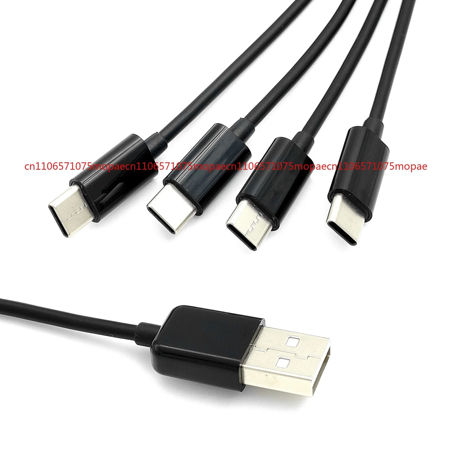 Black 50Cm Usb To 4…