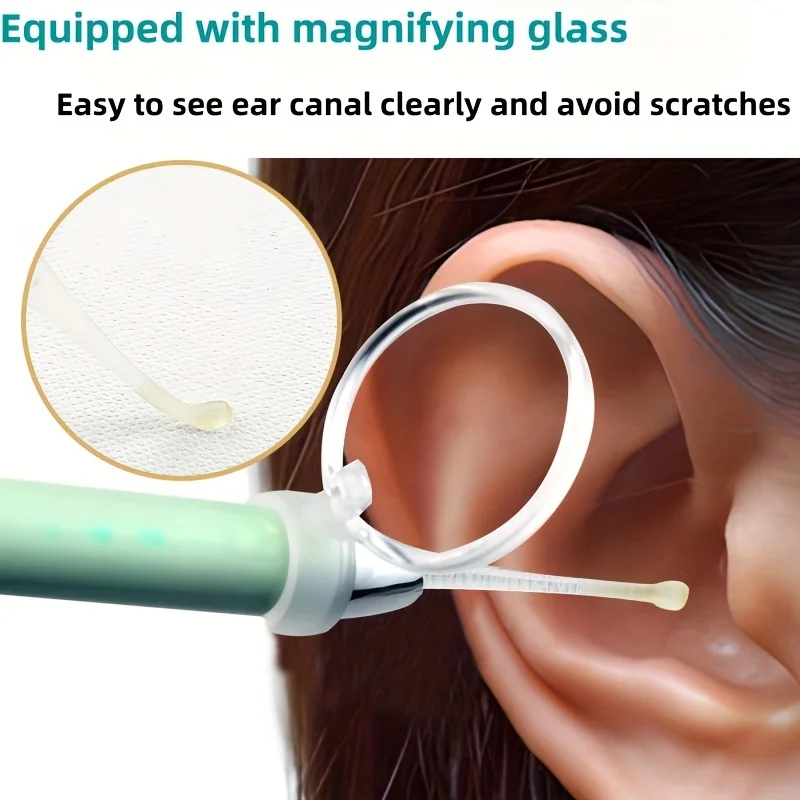 Visual Ear Wax Picker for Kids  – Safe LED Lighted Curette for Gentle Cleaning | Includes Ear/Nose Tweezers for Multi-Use