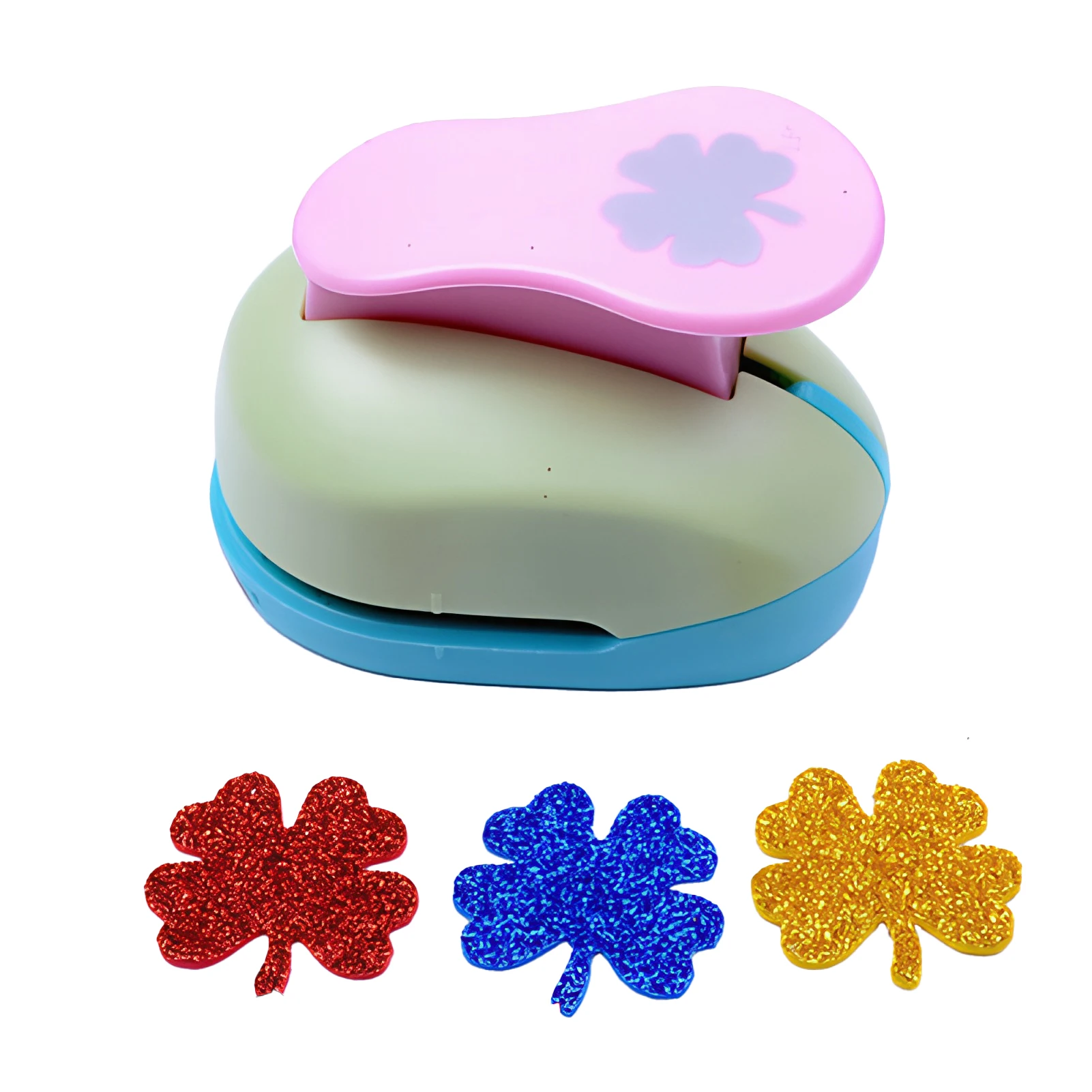 DIY النقش اللكمات المحمولة دائرة اللكمات زهرة Furador القلب لكمة آلة قطع الورق ثقب لكمة مستدير القاطع #6