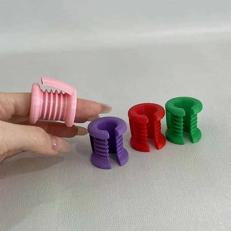 1/2pcs Crochet Finger & Yarn Protectors Thumb & Index Finger Covers Finger Protector For Beginner And Expert Knitters