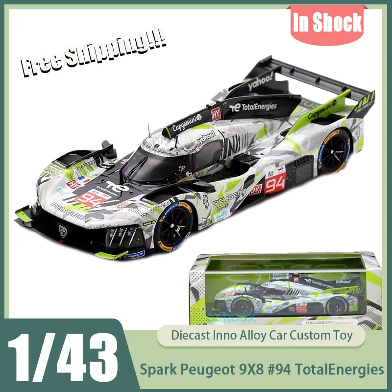 

Новинка: Shock Spark 1:43 Peugeot 9x8 # Коллекционная модель гоночного автомобиля Totalenergies Le Mans 2025 (94) из серии Diecast Premium Hypercar – идеальный подарок