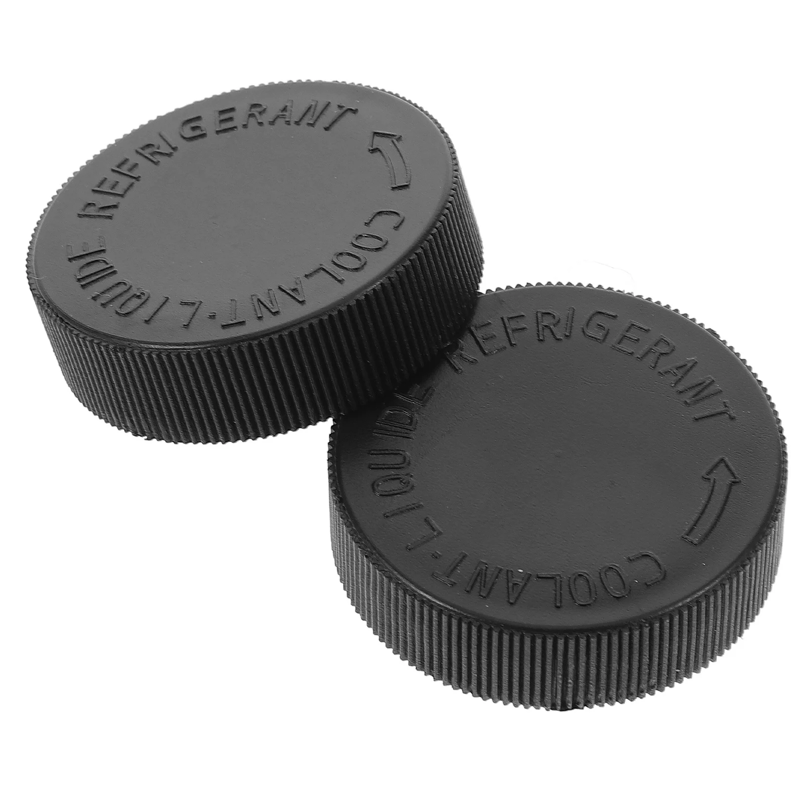 2Pcs Coolant Reservoir Cap Durable Easy Installation Leak Proof Car Radiator Tank Lid Replacement Radiator Cover