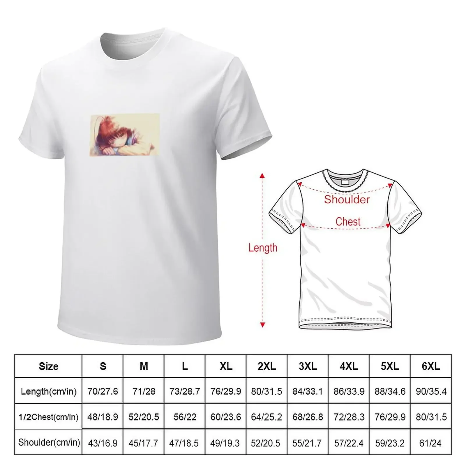 Clannad Nagisa T-Shirt shirts graphic tee Blouse customs design your own cute tops Men's clothing