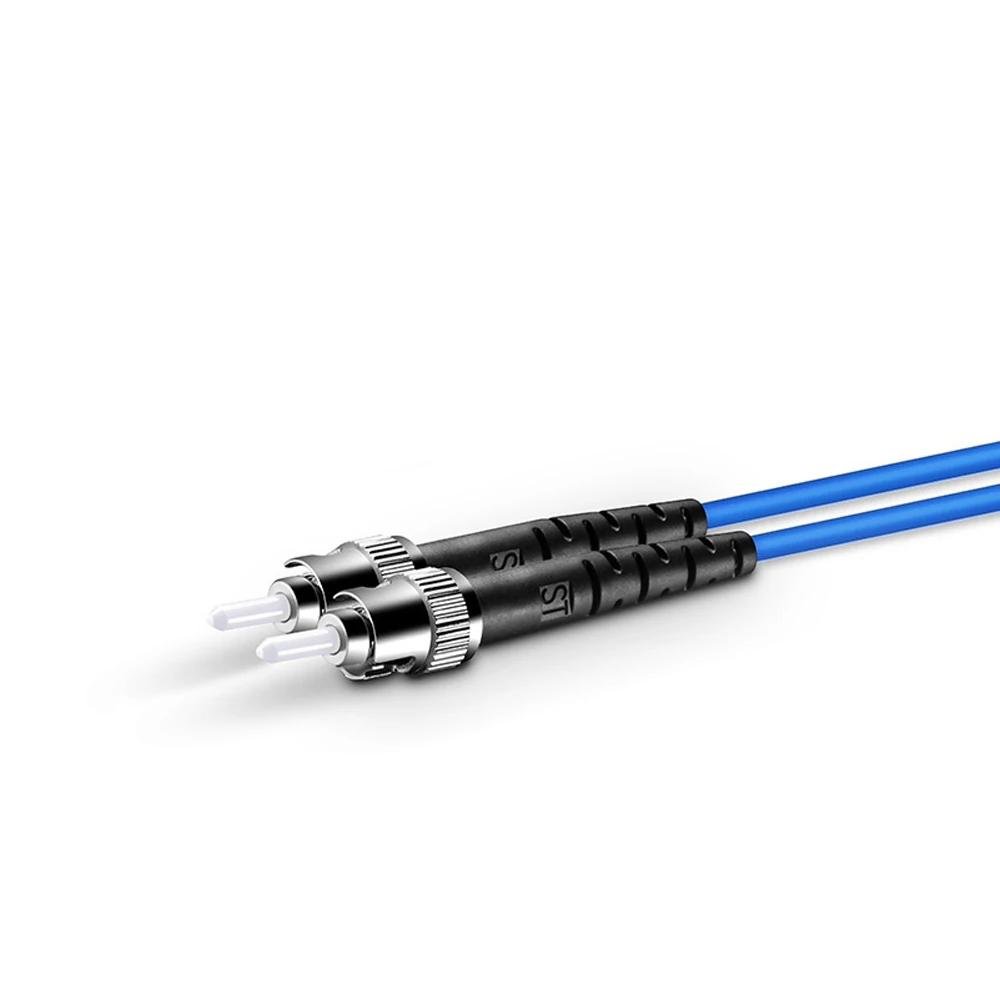 ST إلى ST 1/2/3/5M كابل تصحيح الألياف الضوئية المدرعة وضع واحد Simplex/Duplex UPC OS2 3.0 مللي متر PVC