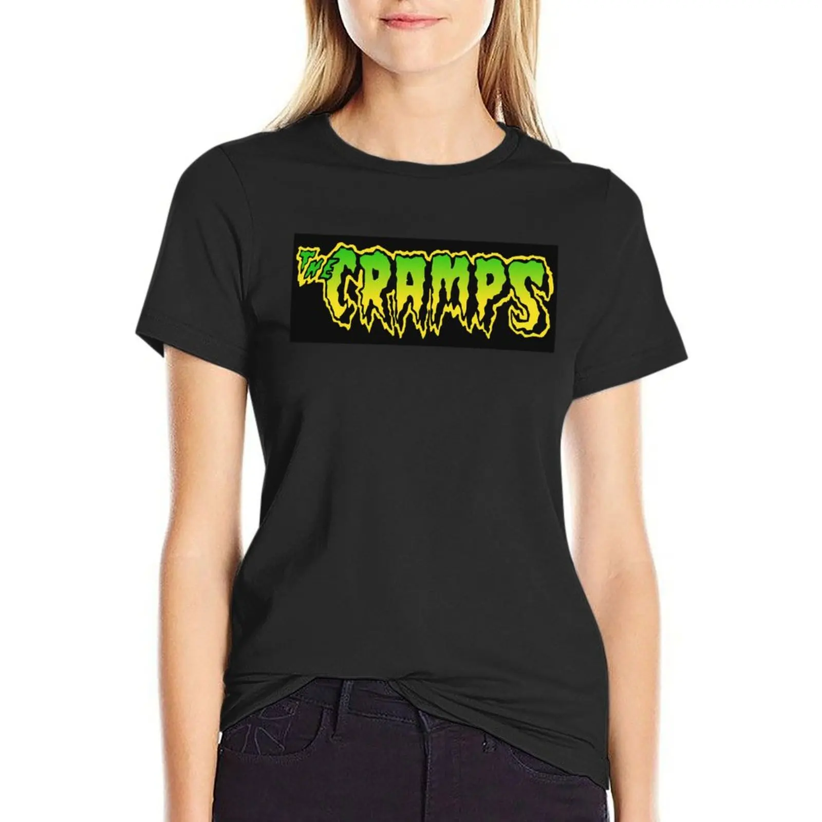 The Cramps T-Shirt Short sleeve tee oversized t shirts for Womens