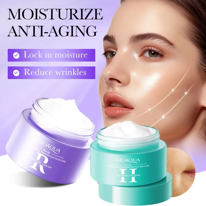 

Увлажняющий восстанавливающий крем для лица с гиалуроновой кислотой, глубокое увлажнение, успокаивающий сухая чувствительная кожа, нежирный дневной и ночной крем