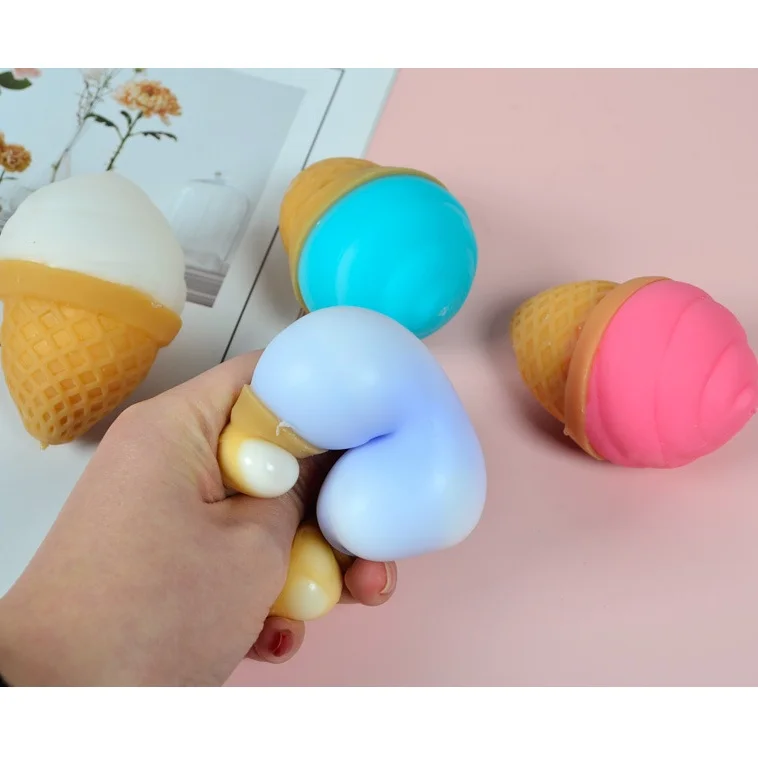 Soft-Eis-Quetschspielzeug, sensorisches Spielzeug, TPR-Simulation, Lebensmittel-Fidget-Spielzeug, Fidget-Spielzeug, 3D-Knautsch-Dekompressionsspielzeug – Detail 5