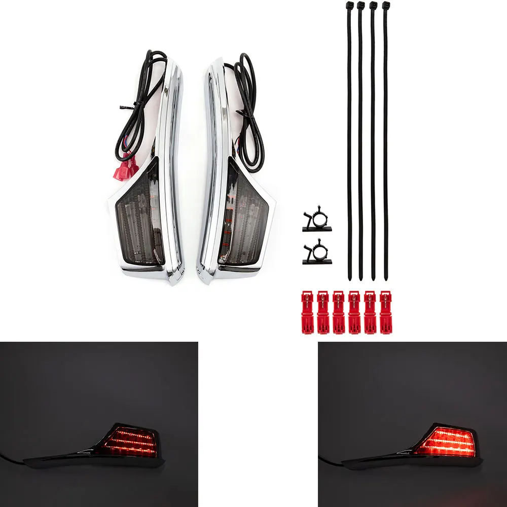 

LED Turn Signal Light For Honda Goldwing GL1800 Airbag Motorcycle Side Decorative Lamp Tail Running Indicator Lights 2006-2017