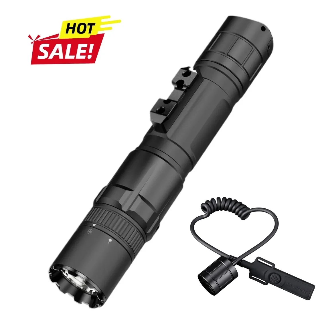 New Klarus GL6 2 in 1 Tactical Light 1600lm Green White Quick Release Powerful LED Flashlight for M-Lock M-Rail Picatinny Rail