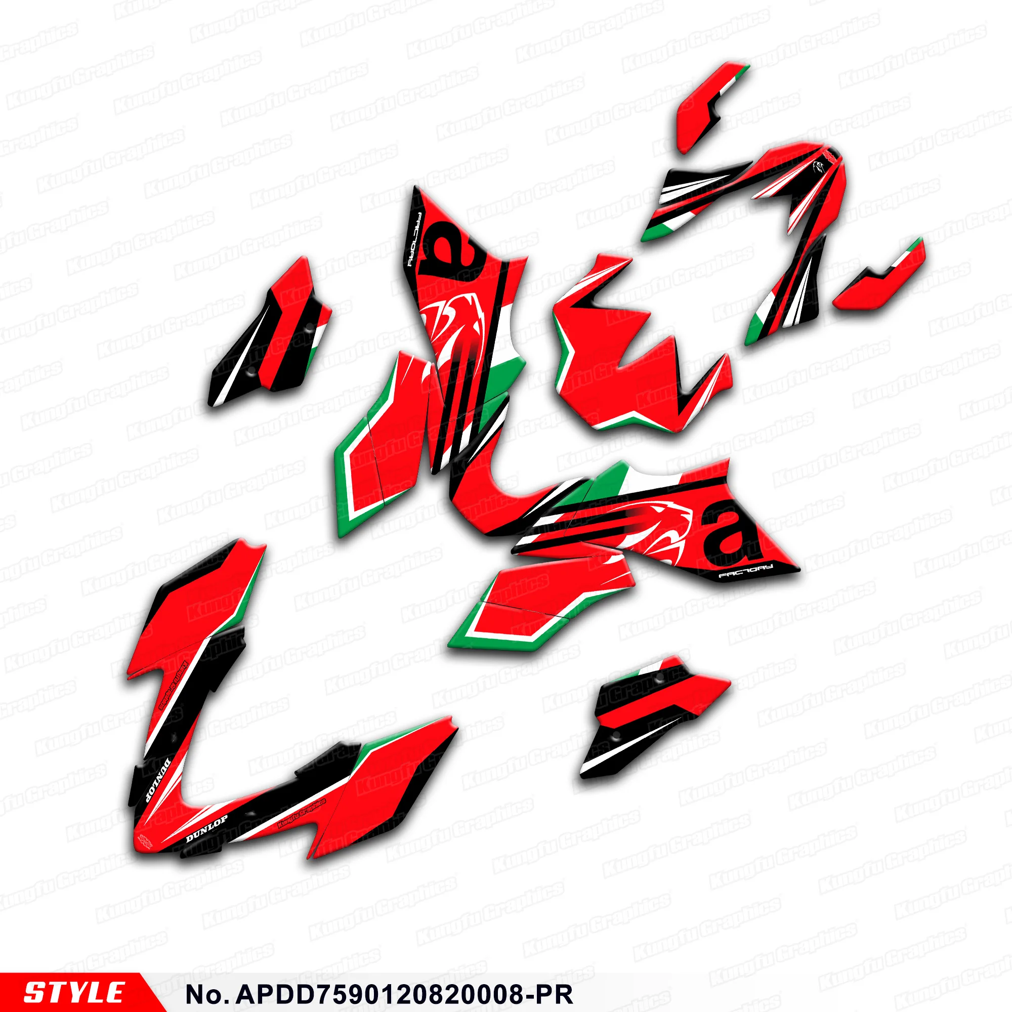 

Motorcycle Stickers Wrap Design for Aprilia Dorsoduro 750 900 1200 2008-2020, APDD7590120820008-PR