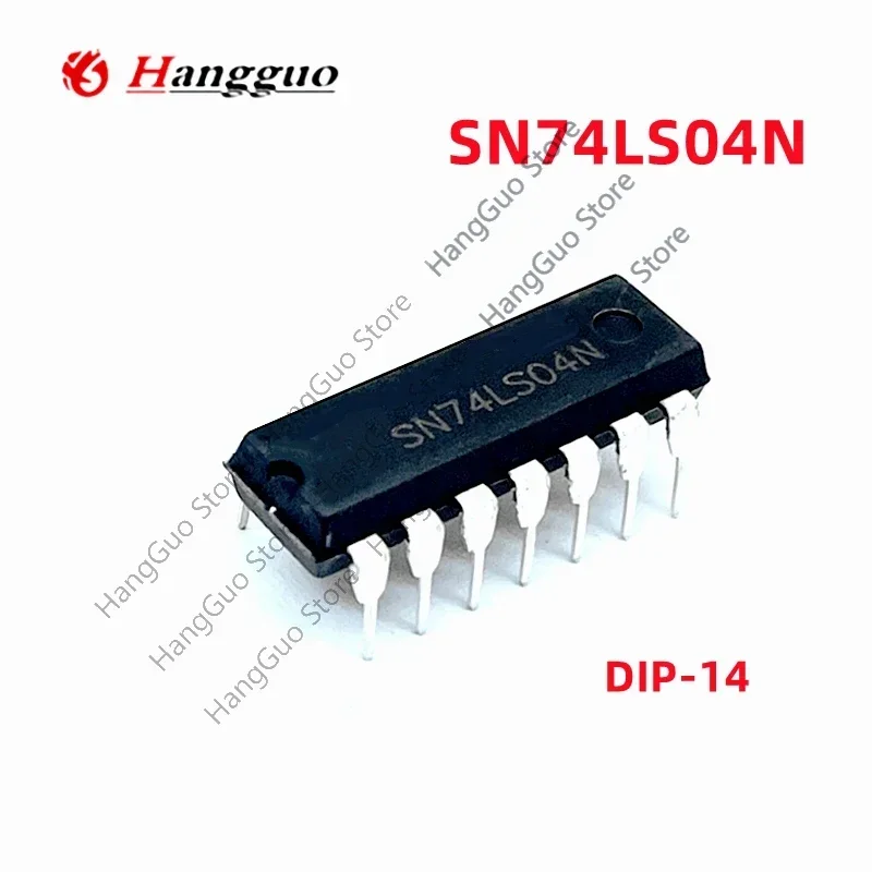 100pcs/Lot Original SN74LS04N DIP14 SN74LS04 DIP 74LS04N 74LS04 DIP-14 HD74LS14P IC Chip