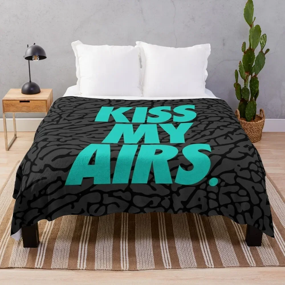 

Kiss My Airs x Atmos Throw Blanket Thin Blankets For Baby Blankets