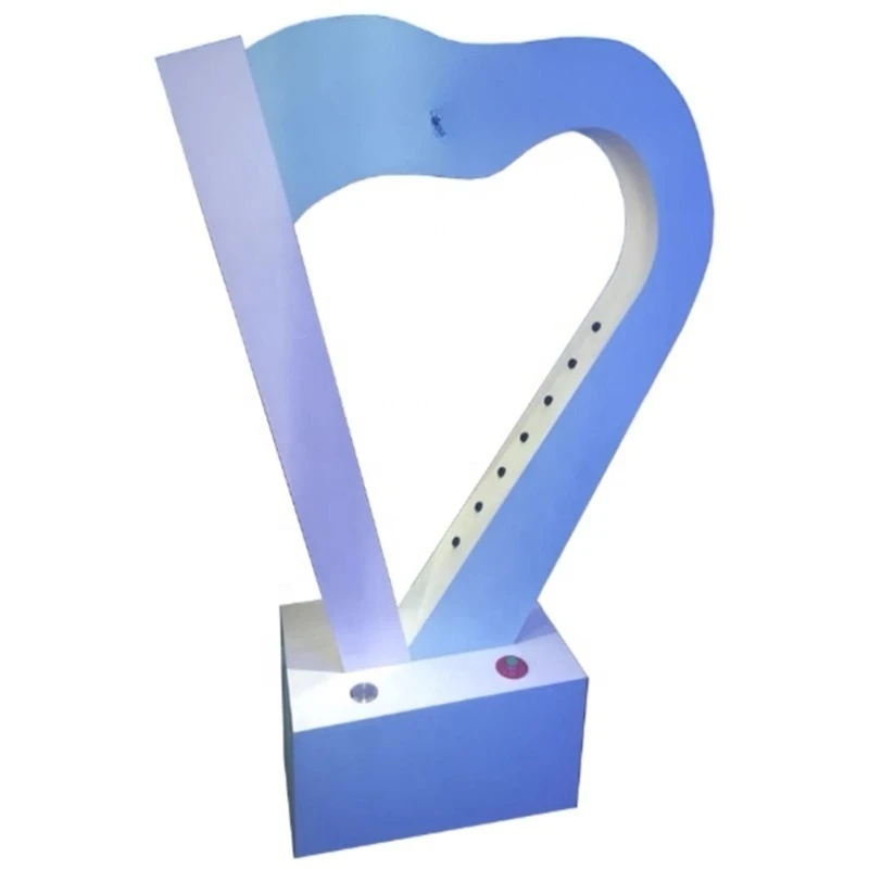 

Indoor stringed instrument props made of metal materials for scientific educational exhibitions and interactive entertainment